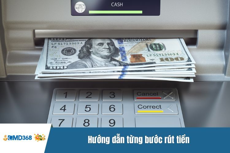 Hướng dẫn từng bước rút tiền