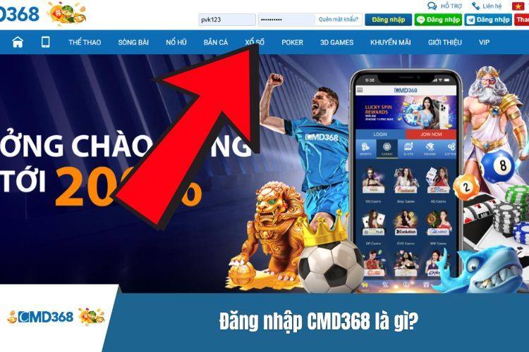 Đăng nhập CMD368 là gì?