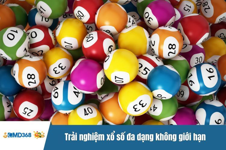 Trải nghiệm xổ số đa dạng không giới hạn